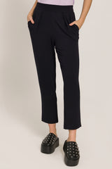 Calça Pantalona em Alfaiataria Comfy com Fendas