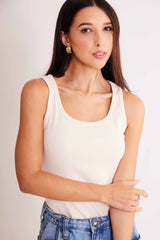 Regata em Ribana com Decote Redondo