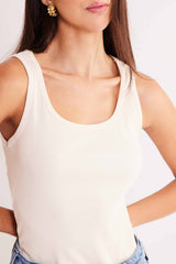 Regata em Ribana com Decote Redondo