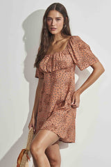 Vestido Curto Estampado