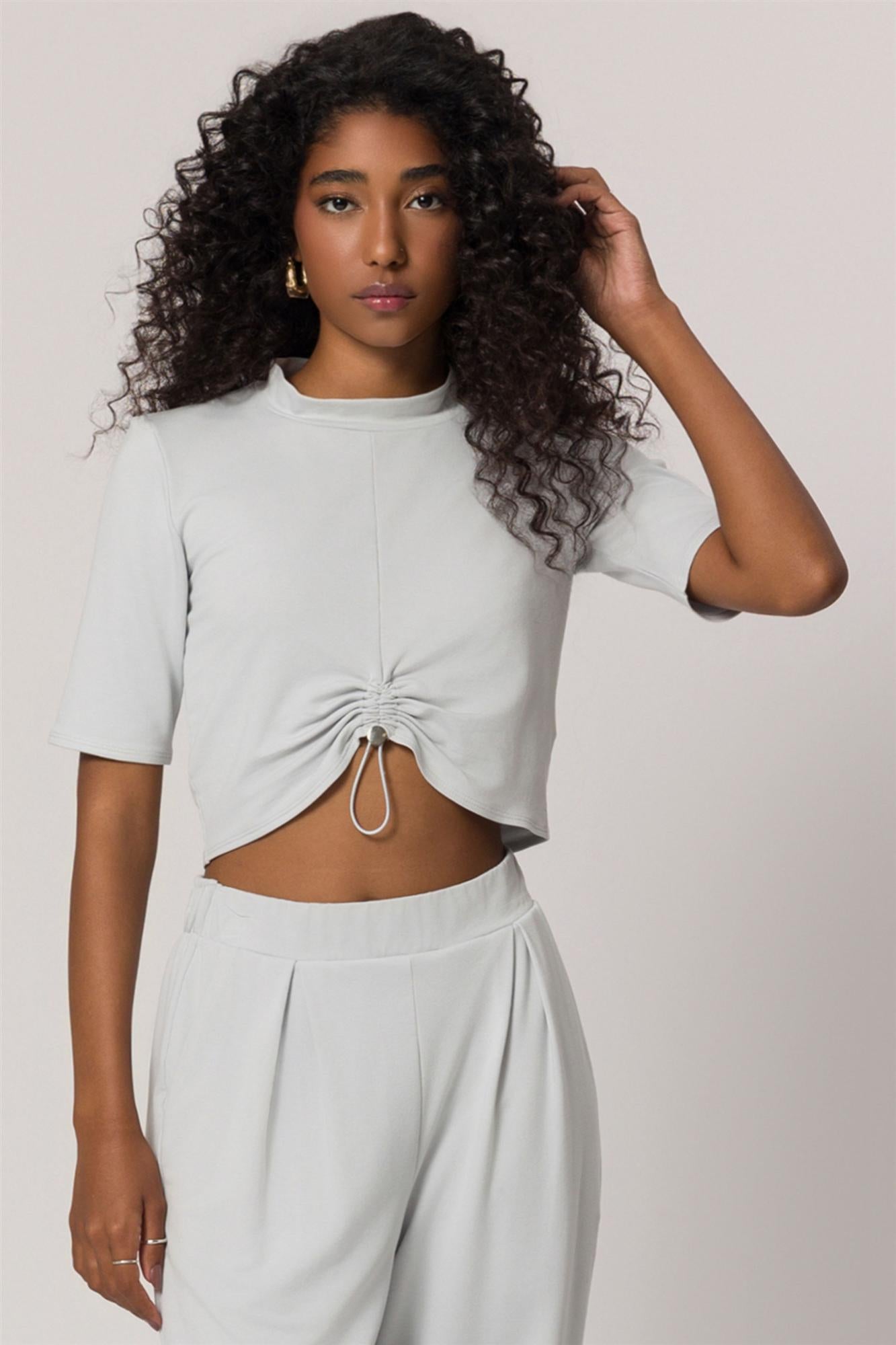 Cropped com Amarração