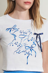 Baby Tee em Meia Malha