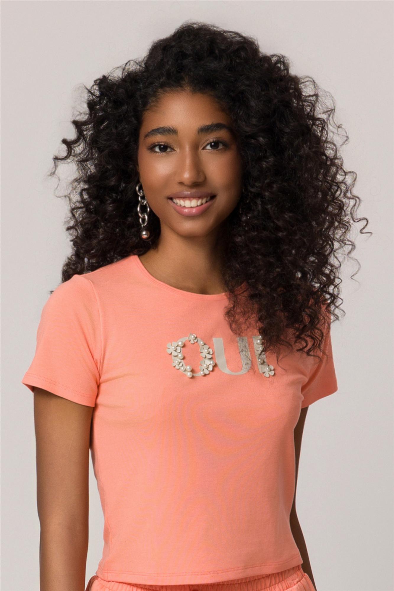 Blusa Ajustada em Ribana