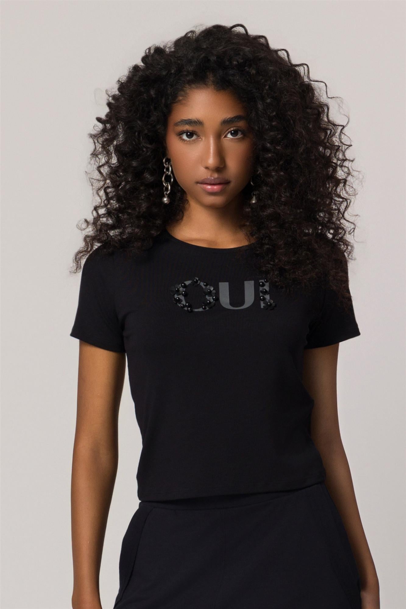 Blusa Ajustada em Ribana