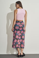 Blusa Cropped em Malha de Algodão com Elastano