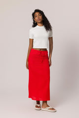 Blusa de Manga Curta em Malha Microfibra