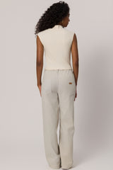 Blusa de Manga Curta em Ribana