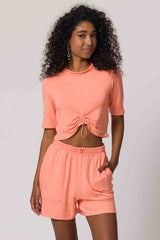 Shorts Casual com Amarração