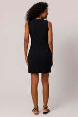 Vestido Curto sem Manga em Alfaiataria Comfy