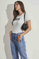 Calça Mom em Jeans