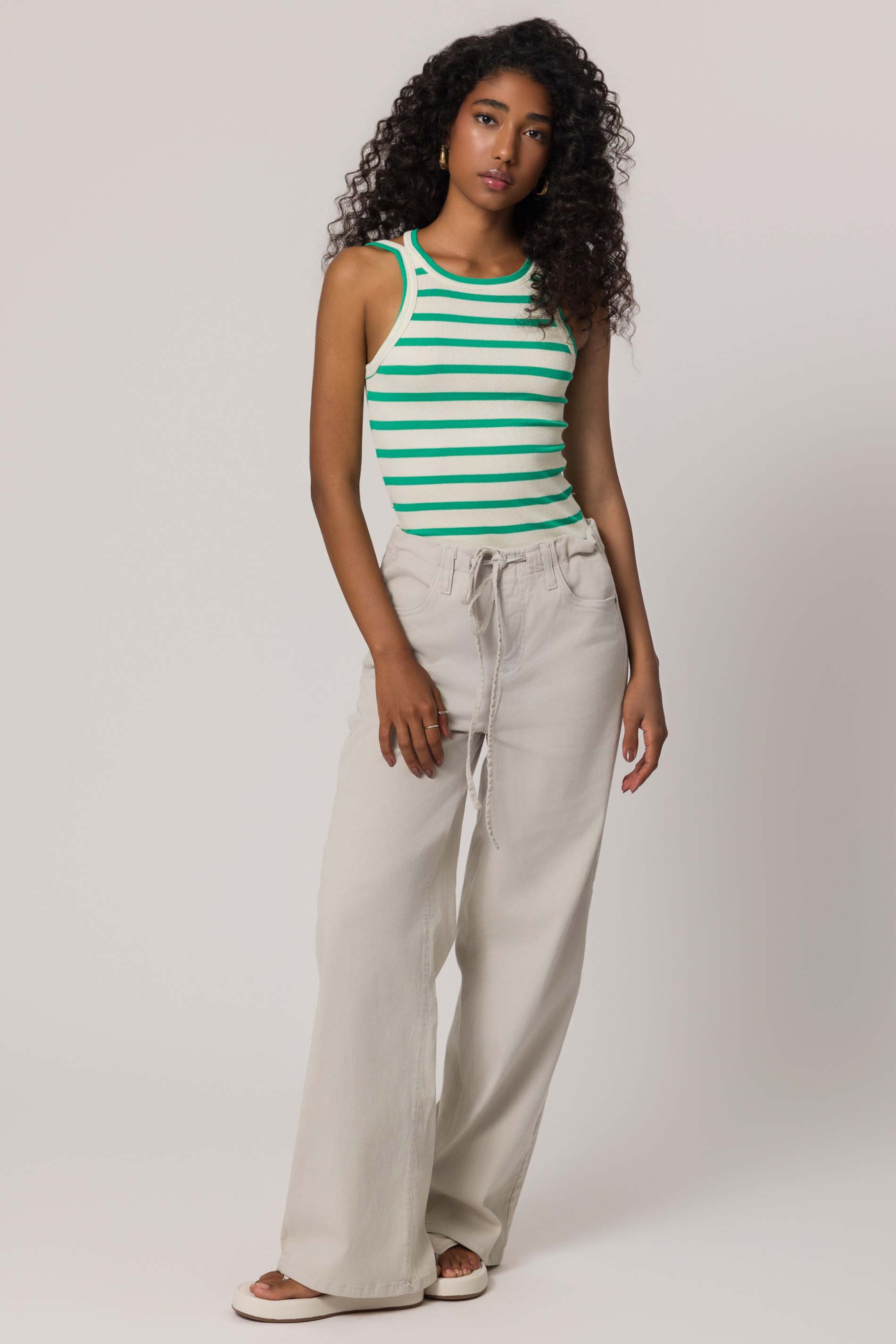 Calça Skater em Sarja com Elastano