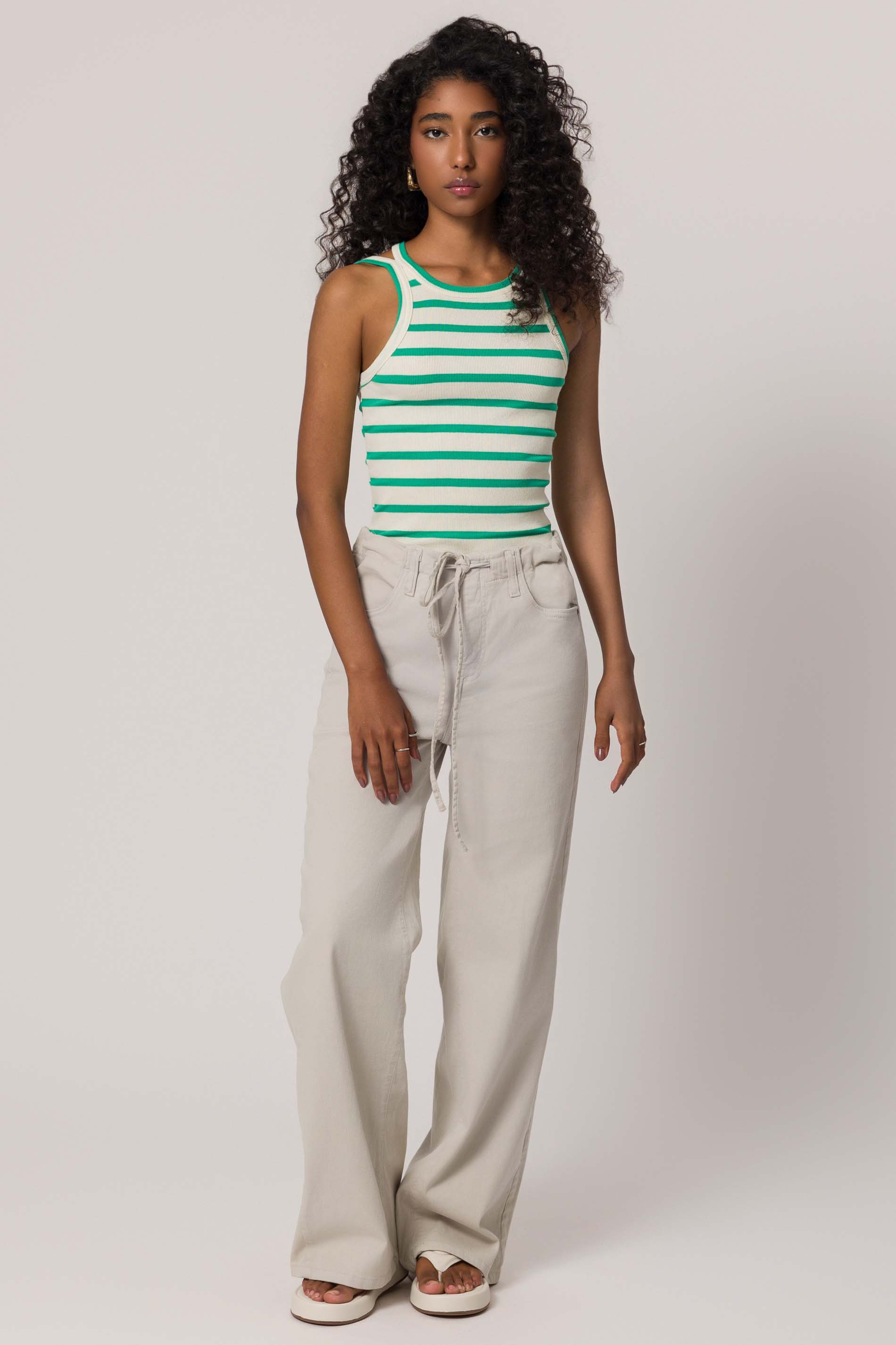 Calça Skater em Sarja com Elastano