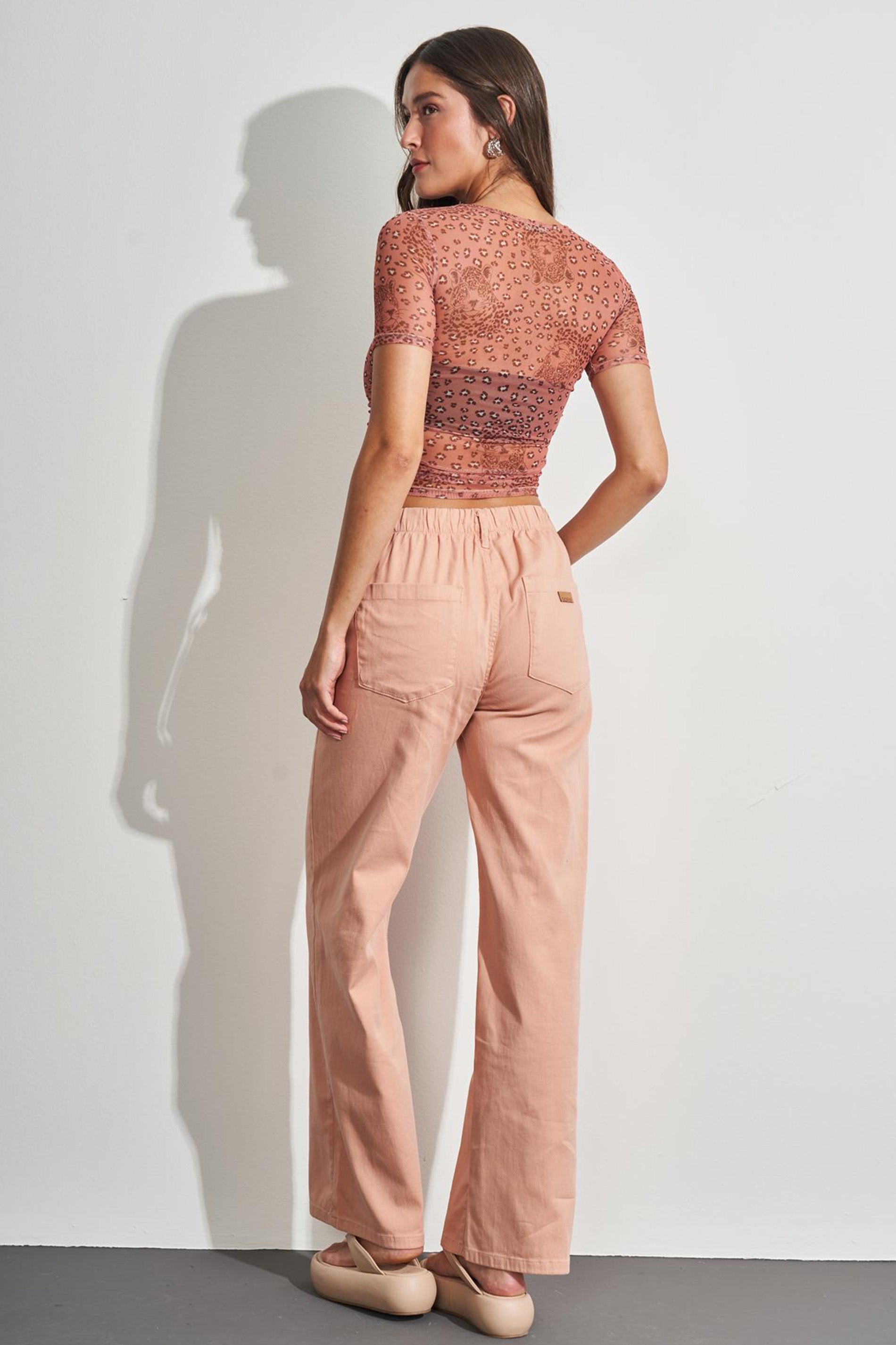 Calça Skater em Sarja com Elastano