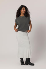 T-Shirt em Meia Malha Estonada