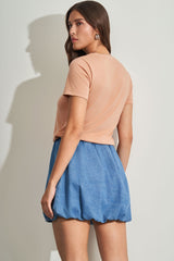 T-shirt com Estampa de Bota