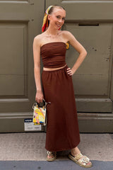 Saia Maxi Midi com Amarração