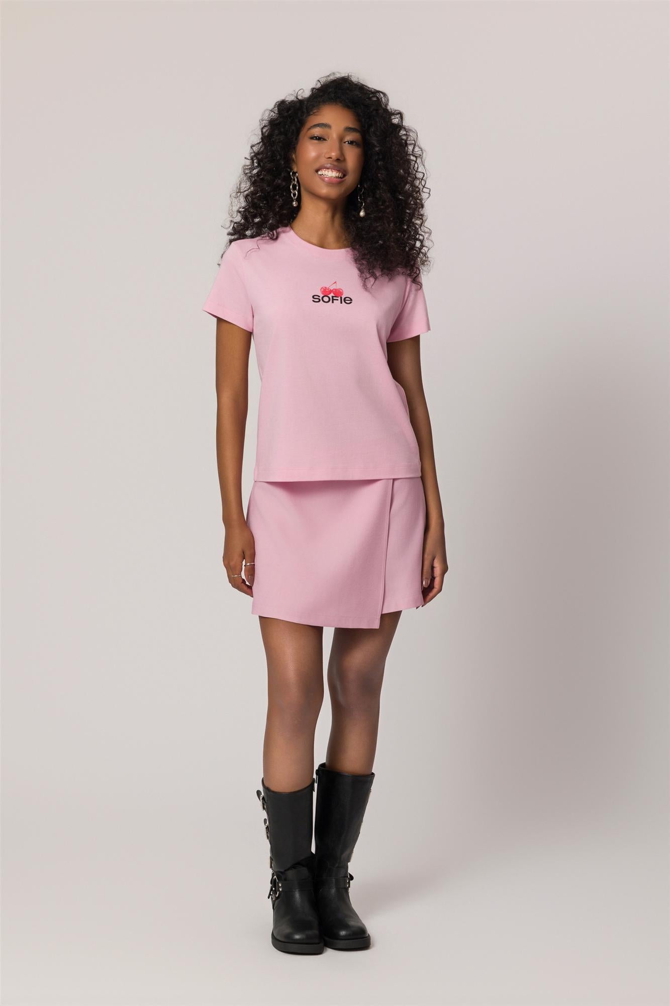 T-Shirt em Meia Malha