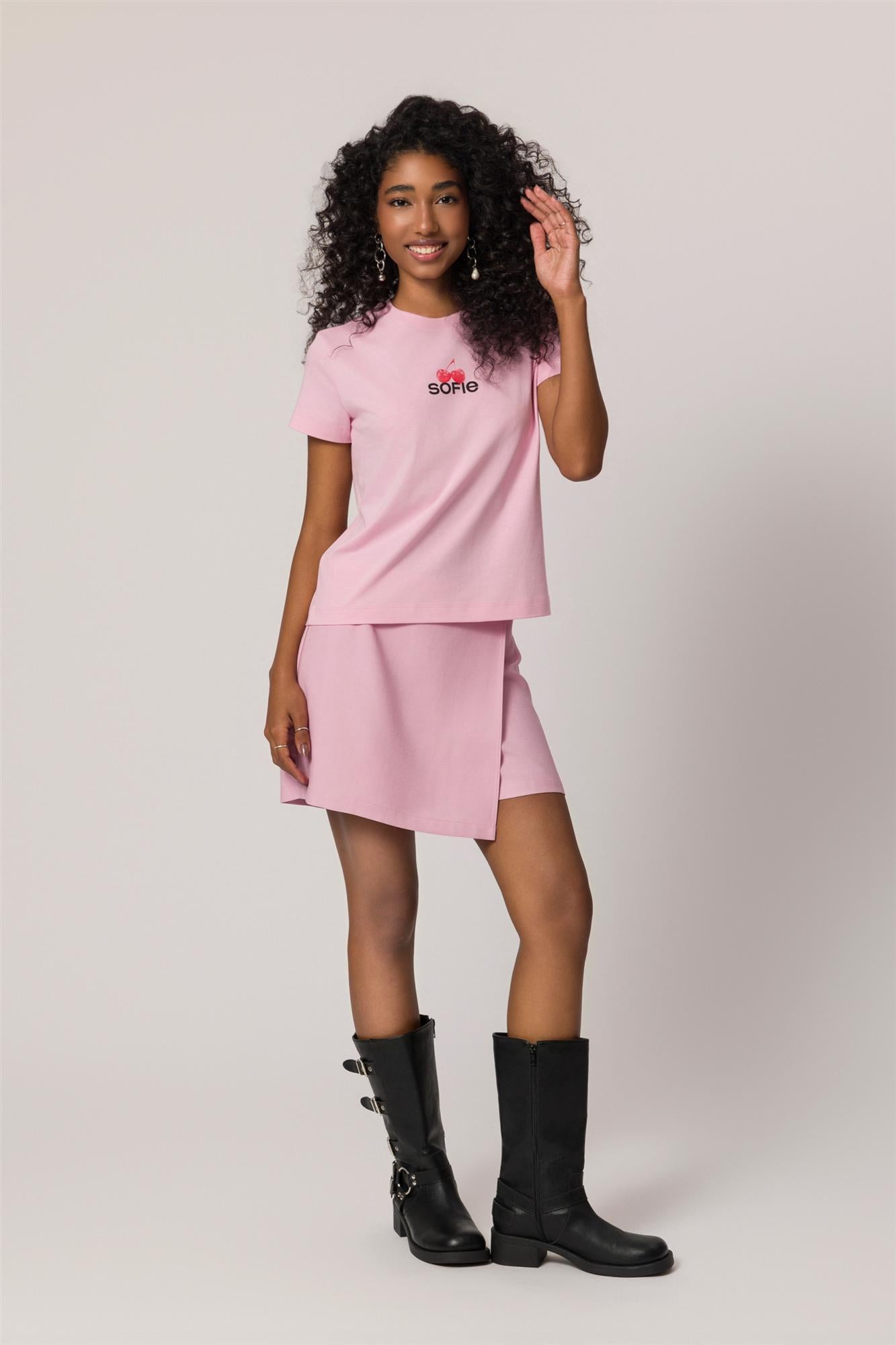 T-Shirt em Meia Malha