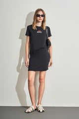 T-Shirt em Meia Malha