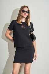 T-Shirt em Meia Malha