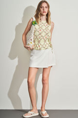 Shorts Saia em Plano New Sartorial