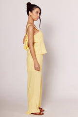 Calça Giornata em Linho com Bolsos Frontais