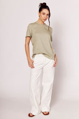 T-shirt Notte em Malha Algodão