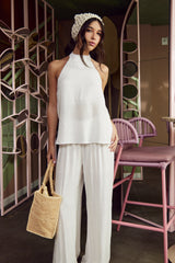 Calça Notte em Plano Viscose Flamê