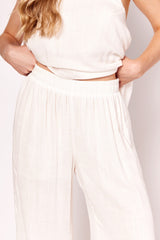 Calça Notte em Plano Viscose Flamê