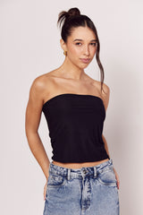 Top Tomara que Caia Notte em Malha Microfibra