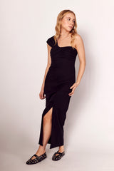 Vestido Um Ombro Notte em Plano Alfaiataria Comfy