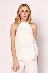 Blusa Frente Única Notte em Plano Viscose Flamê