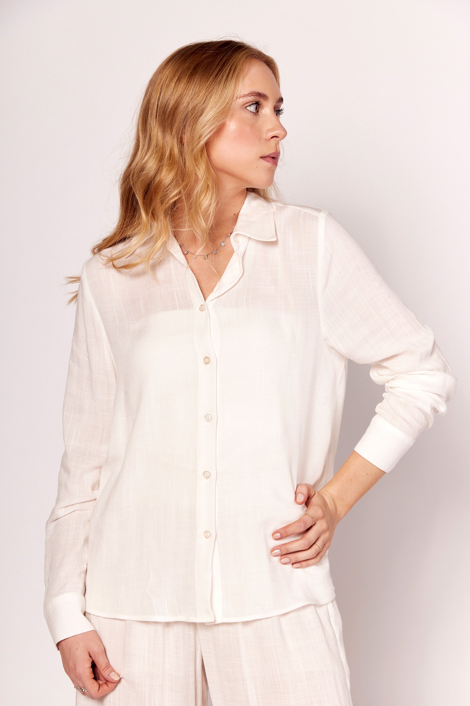 Camisa Notte em Plano Viscose Flamê