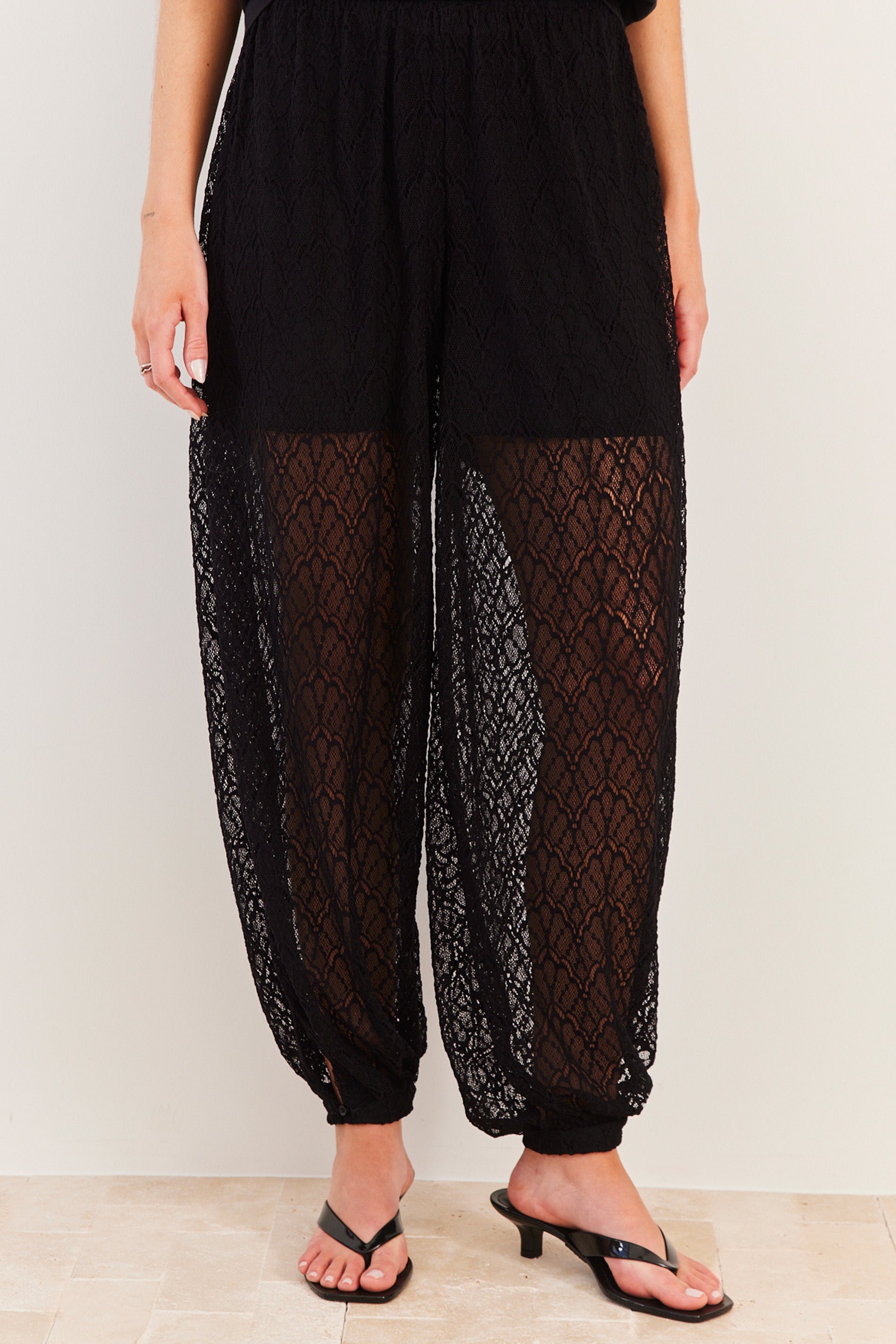 Calça Balloon Urban Frame em Plano