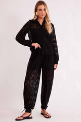 Camisa de Manga Longa Urban Frame em Plano Renda