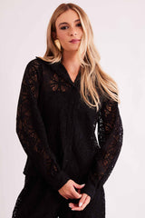 Camisa de Manga Longa Urban Frame em Plano Renda