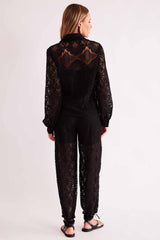 Camisa de Manga Longa Urban Frame em Plano Renda