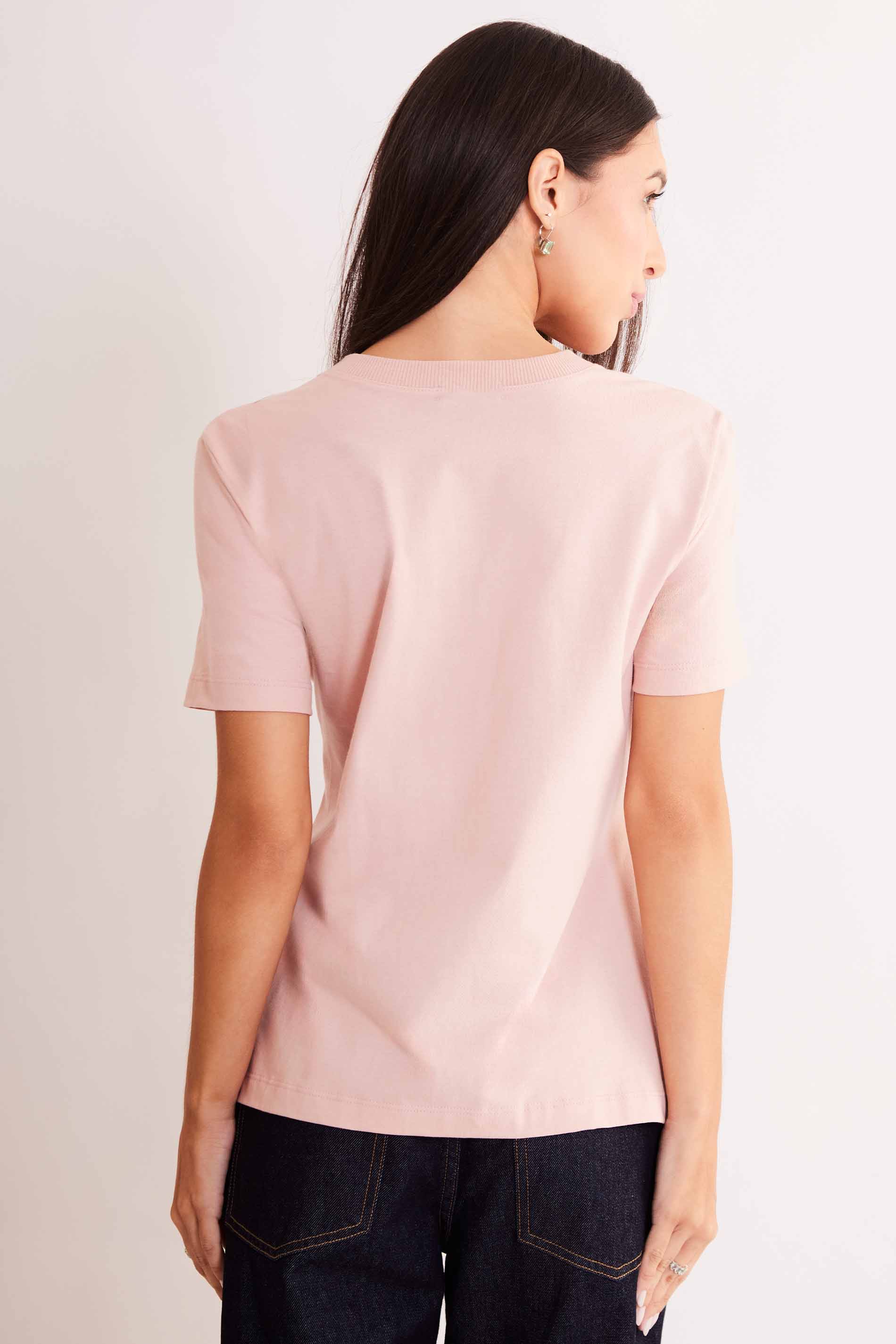 Blusa de Manga Curta Allure em Meia Malha