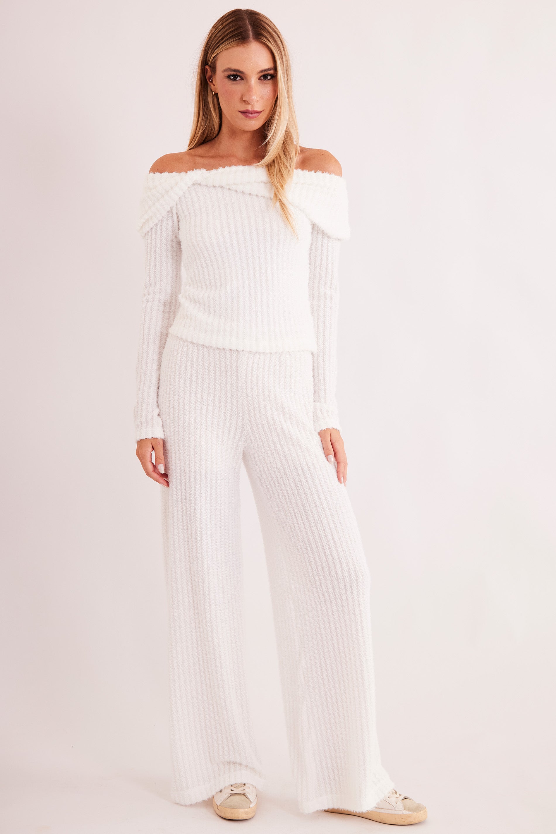 Calça New Ease em Tricot Maquinetado