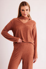 Calça New Ease em Tricot Maquinetado