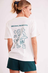 T-shirt em Meia Malha Original do Brasil