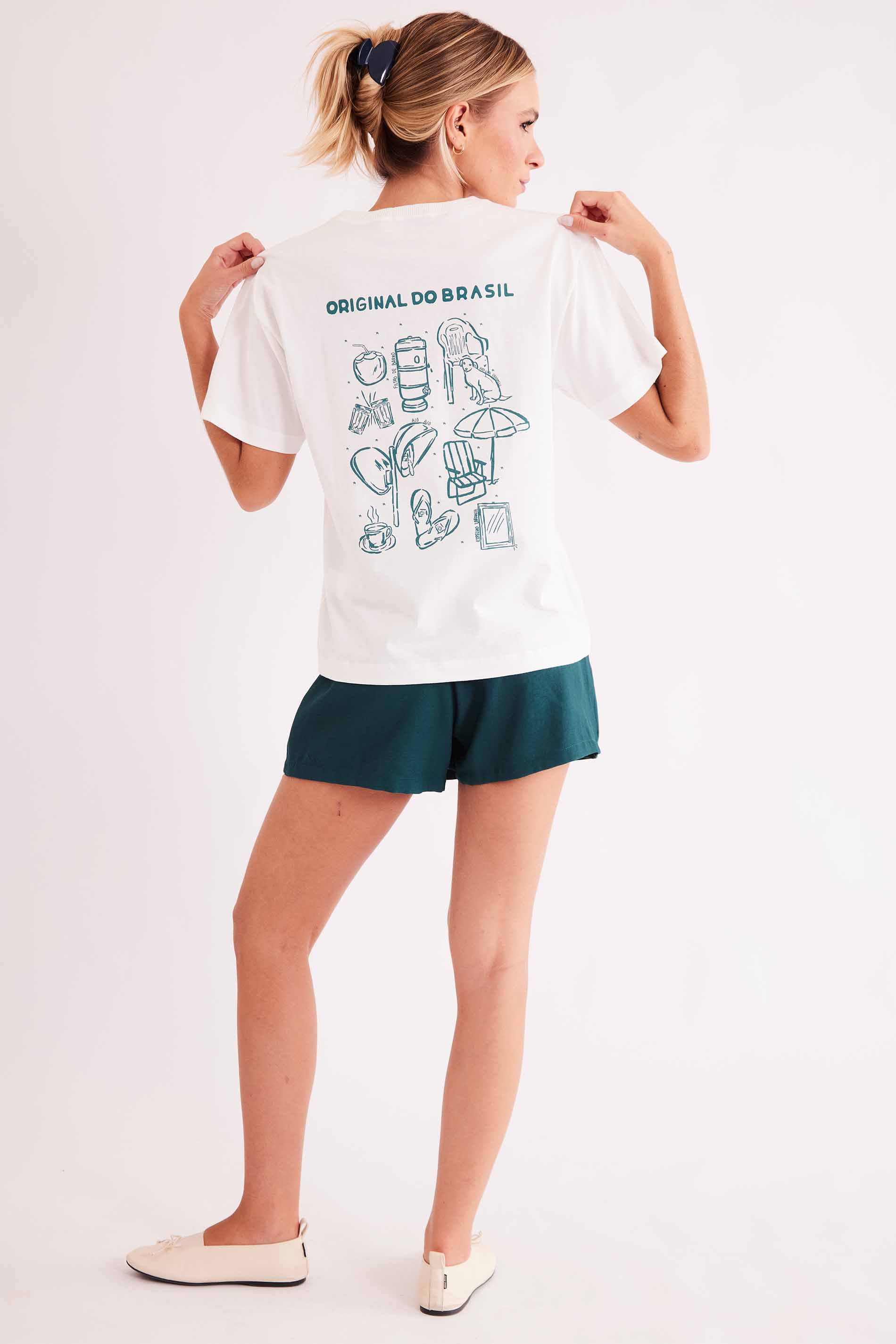 T-shirt em Meia Malha Original do Brasil