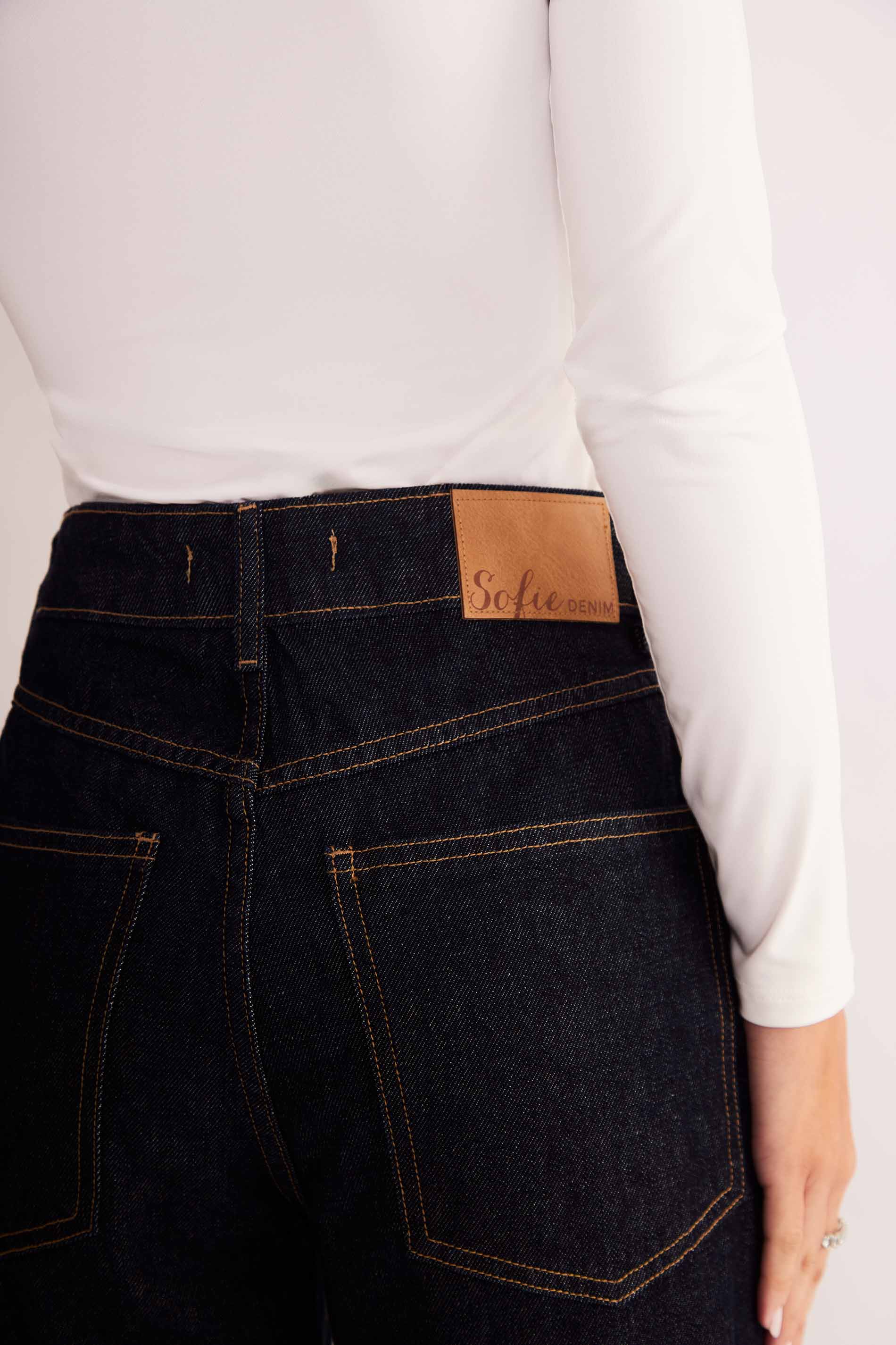 Calça Reta Allure em Denim