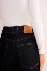 Calça Reta Allure em Denim