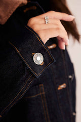Jaqueta Allure em Denim e Veludo Cotelê