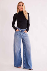 Body de Manga Longa Urban Frame em Malha Microfibra Beach