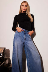 Body de Manga Longa Urban Frame em Malha Microfibra Beach