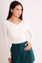 Blusa de Manga Longa After Dusk em Ribana
