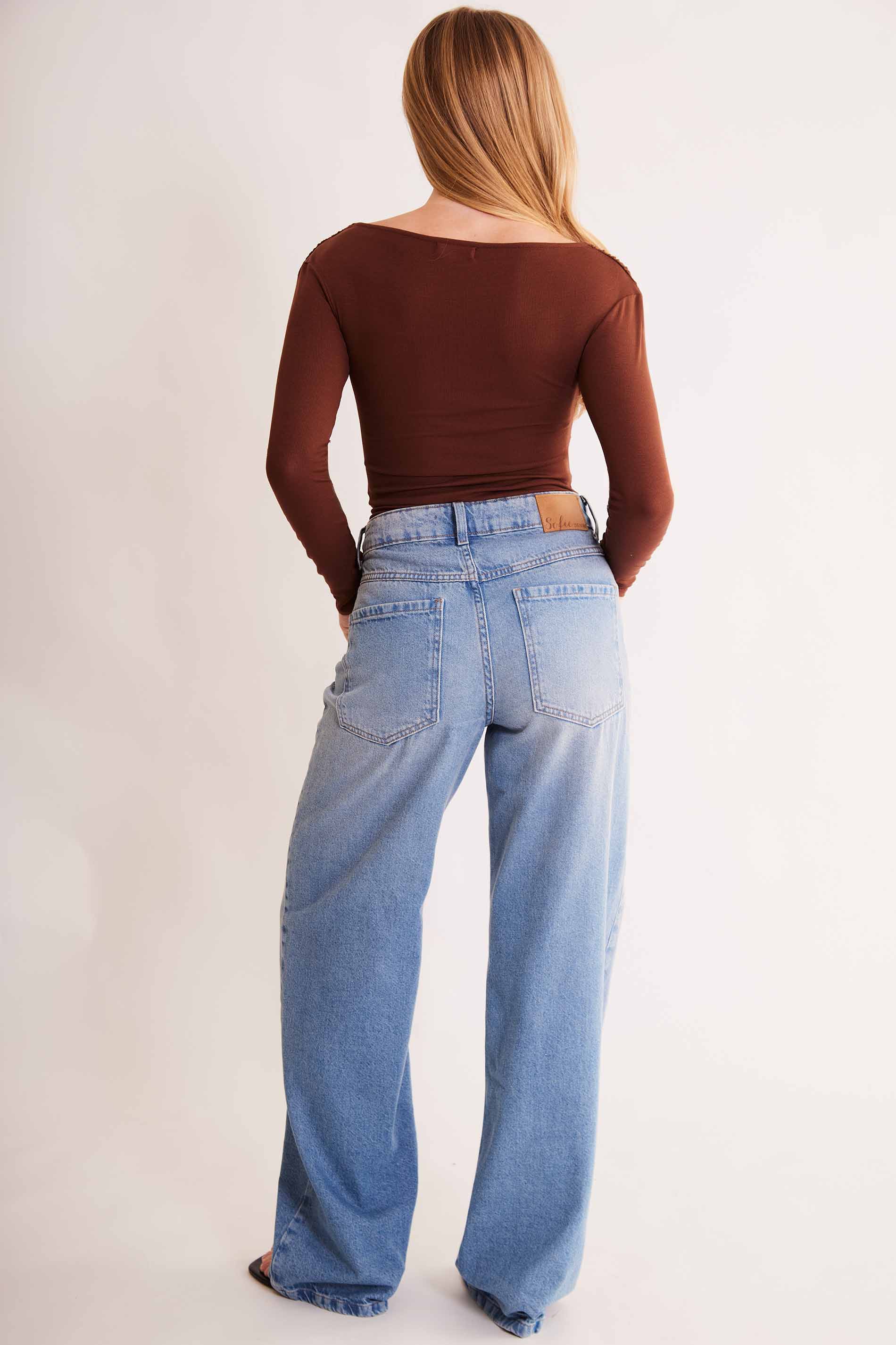 Blusa de Manga Longa After Dusk em Ribana