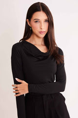 Blusa de Manga Longa After Dusk em Ribana
